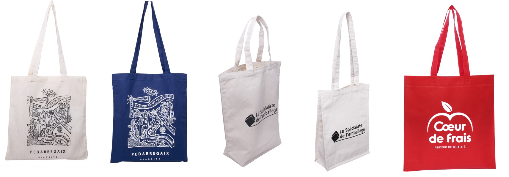 custom printed promotional tote bags